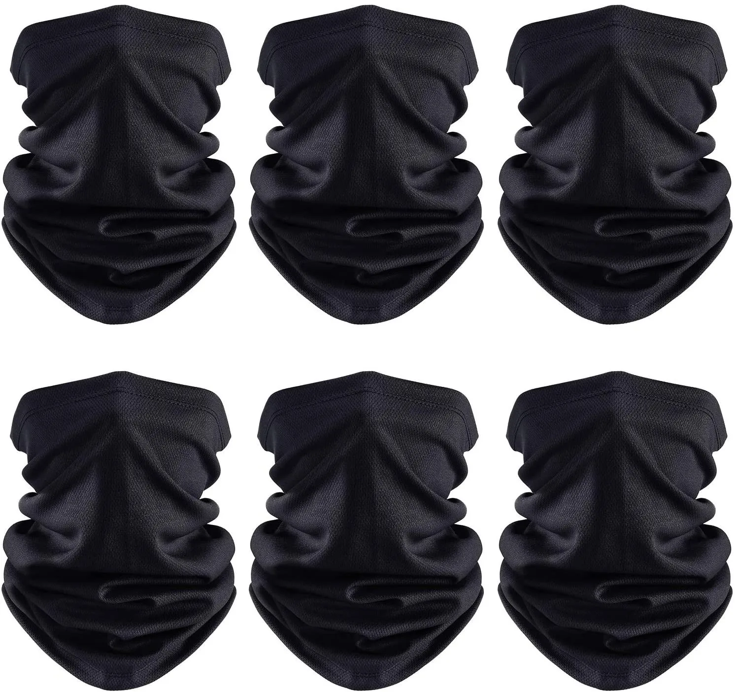

Summer Cycling Face Mask Ride Running Scarf Anti-UV Headwear Bicycle Bandana Sports Fishing Mask Cover Magic Scarf 6PCS