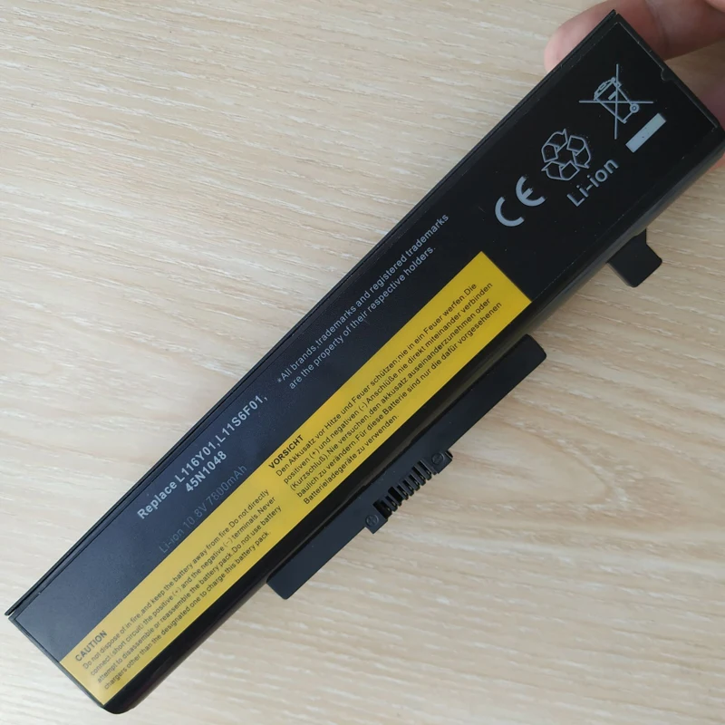 Аккумулятор для ноутбука Lenovo Y480 Y480P Y485 Y580 Y580A Z380 Z480 Z485 Z580 Z585 9 ячеек 7800 мАч |