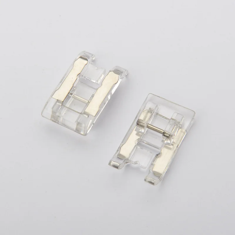 

5mm Multifunction Clear Open Toe Satin Stitch Presser Foot For All Homemade stitch Low Shank Snap-on Sewing Machine Accessories