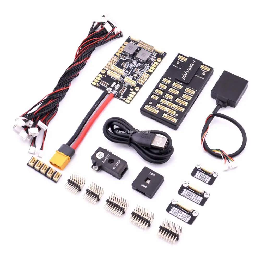 Pixhawk 4 PIXhawk4 Flight Control &amp GPS MODULE M8N PM Power Management Board autopilot Combo kit For Quadcopter F450 S550 | Игрушки и