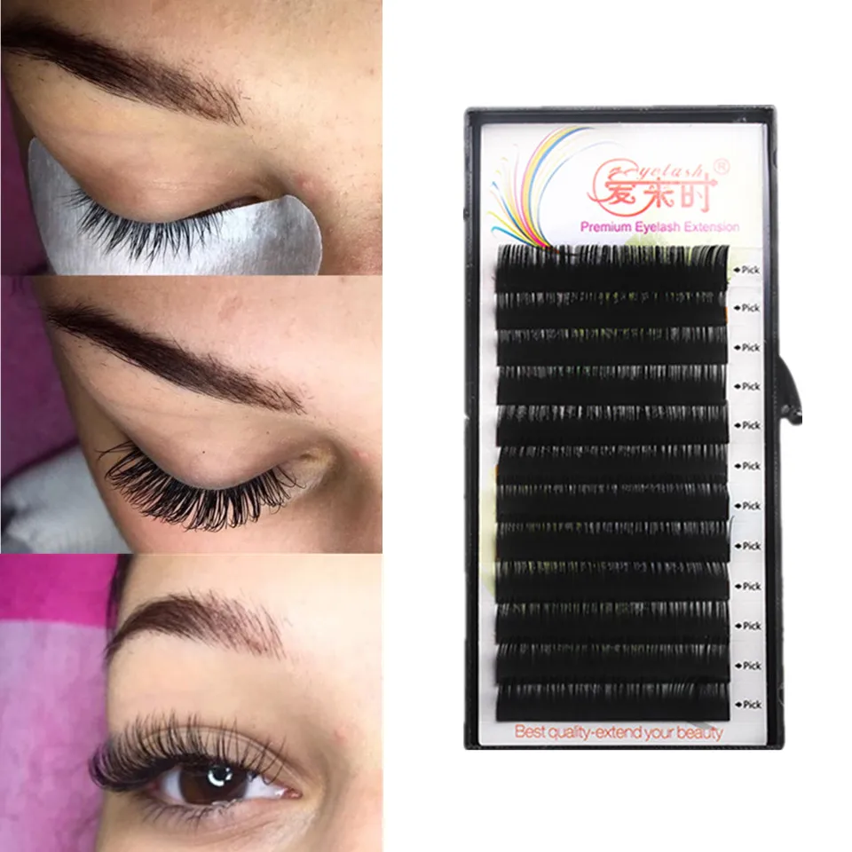 Ресницы для наращивания ресниц NEWCOME Профессиональные Накладные ресницы из очень