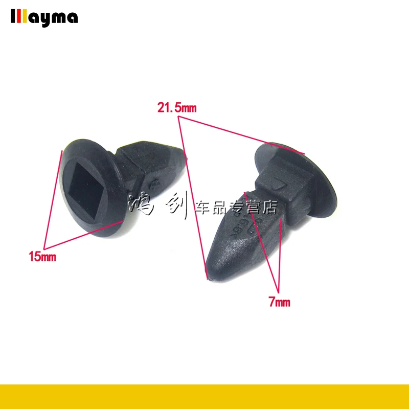 Высокое качество бампер автомобиля Fender фартук винтовая гайка крепежной втулки