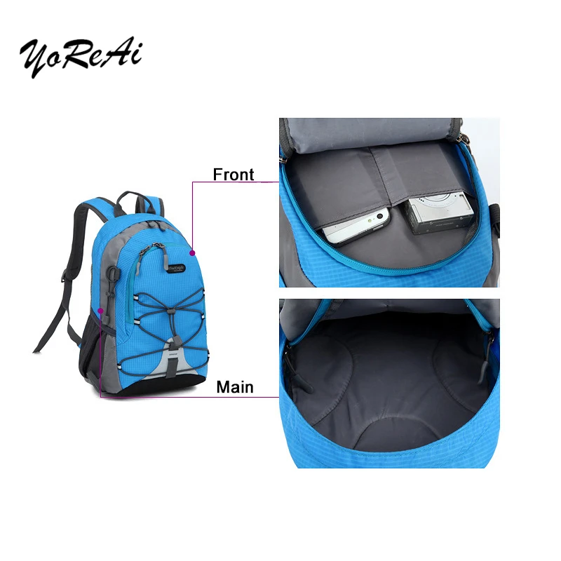 20L Новый 2020 Sac a Dos нейлоновый спортивный рюкзак Для женщин Мужская сумка для