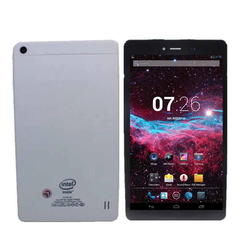 7 дюймовый V7 телефонный звонок 3G Дети планшетный ПК GPS четырехъядерный 1 + 8 Гб Android 4