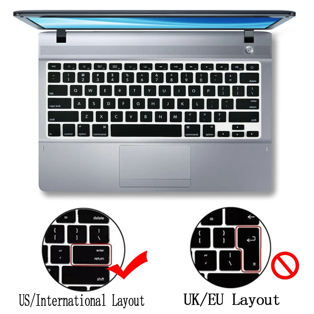 Чехол для клавиатуры Macbook Pro 13 без сенсорной панели A1708 силиконовый защитный чехол
