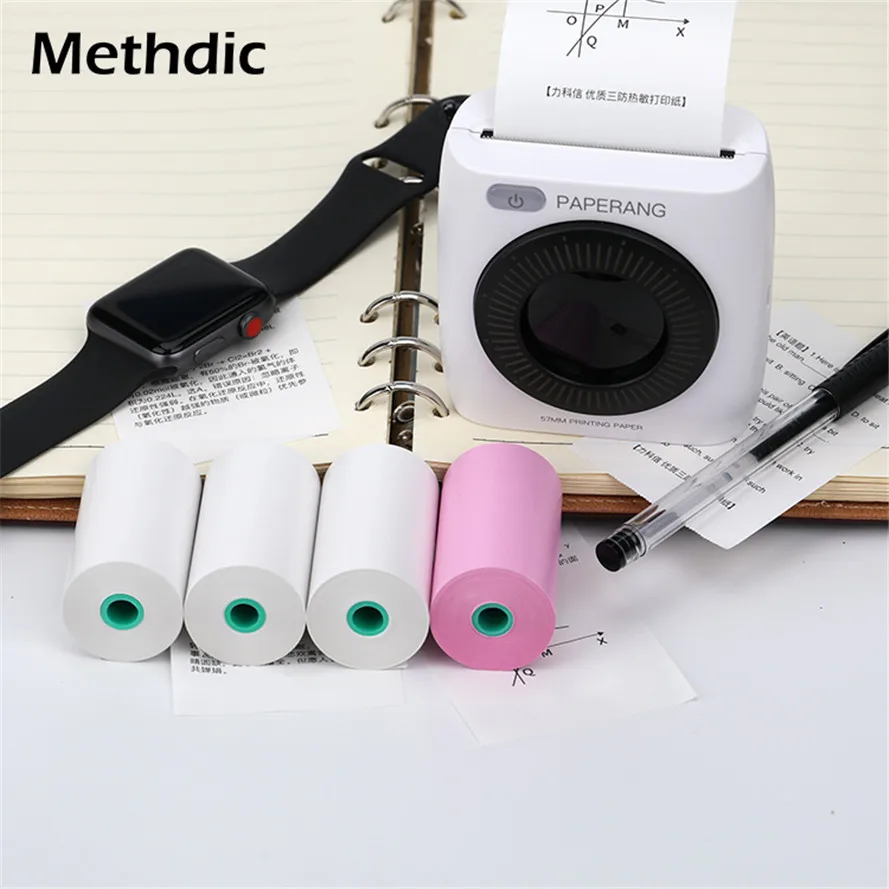 Рулон термобумаги для маленьких POS машин цветной прочный индивидуальный