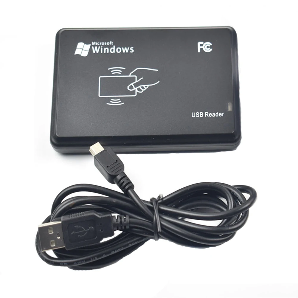 Смарт-считыватель карт Rfid EM4100 EM4200 TK4100 или совместимые карты/бирки черный 125 кГц |