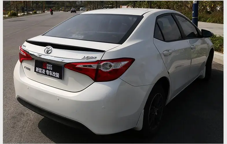 Высококачественные АБС пластик для заднего крыла багажника губ спойлеров Toyota