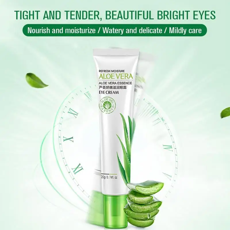 20 г алоэ вера Гиалуроновый увлажняющий крем для век быстрое удаление темных