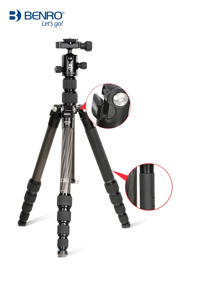 

BENRO MC19 carbon fiber tripod SLR camera photography bracket micro single professional portable monopod