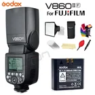 Godox V860IIF Speedlight V860II-F Камера Flash speedlite TTL HSS 2,4G li-ion аккумулятор для Fujifilm Camera s + soonphone Free Gift Kit