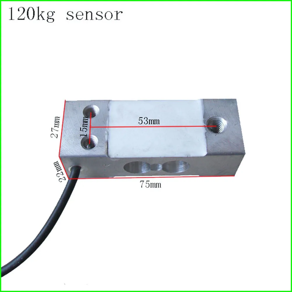 

Wide Measurement Platform Scale Pressure Load Cell Scale Sensor Electronic Weight Weighing Sensor 120kg