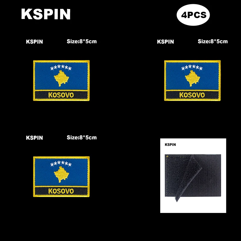 Прямоугольные значки с крючком и петлей в Канаде повязка на руку 3D наклейка