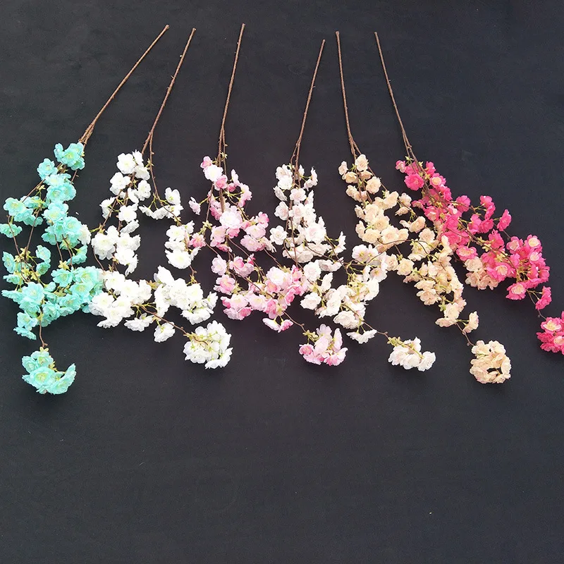 Искусственные цветы цветущей вишни 150 см свадебная гирлянда искусственный