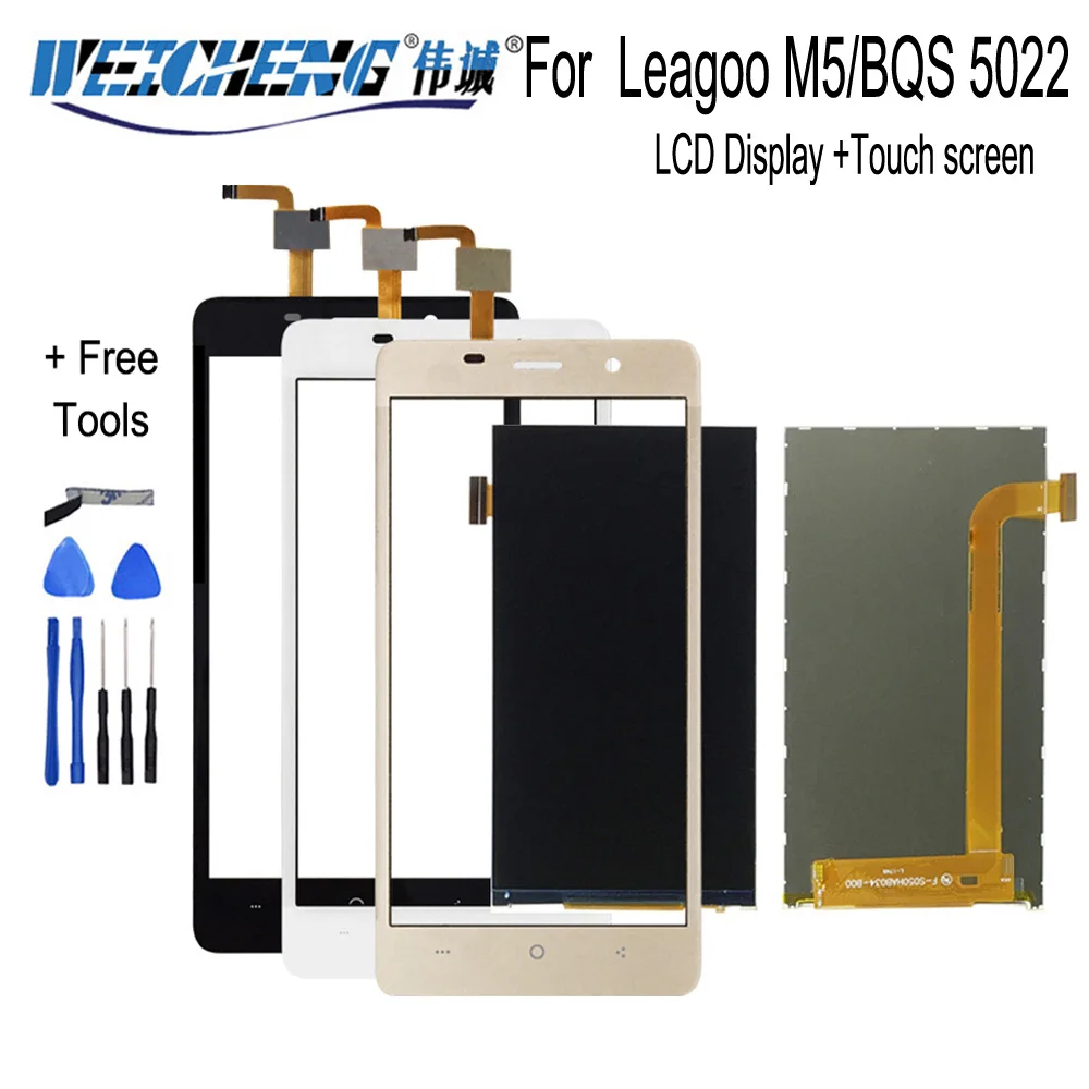 5," для Leagoo M5 Сенсорный экран и ЖК-дисплей Экран Дисплей черный, белый цвет золото Цвет с инструментами для Leagoo M5 ЖК-дисплей+ лента
