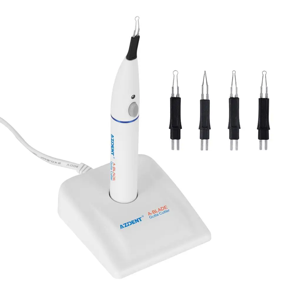 Azdent Dental Wireless Gutta Percha Tooth Gum Cutter With 4 Tips |
