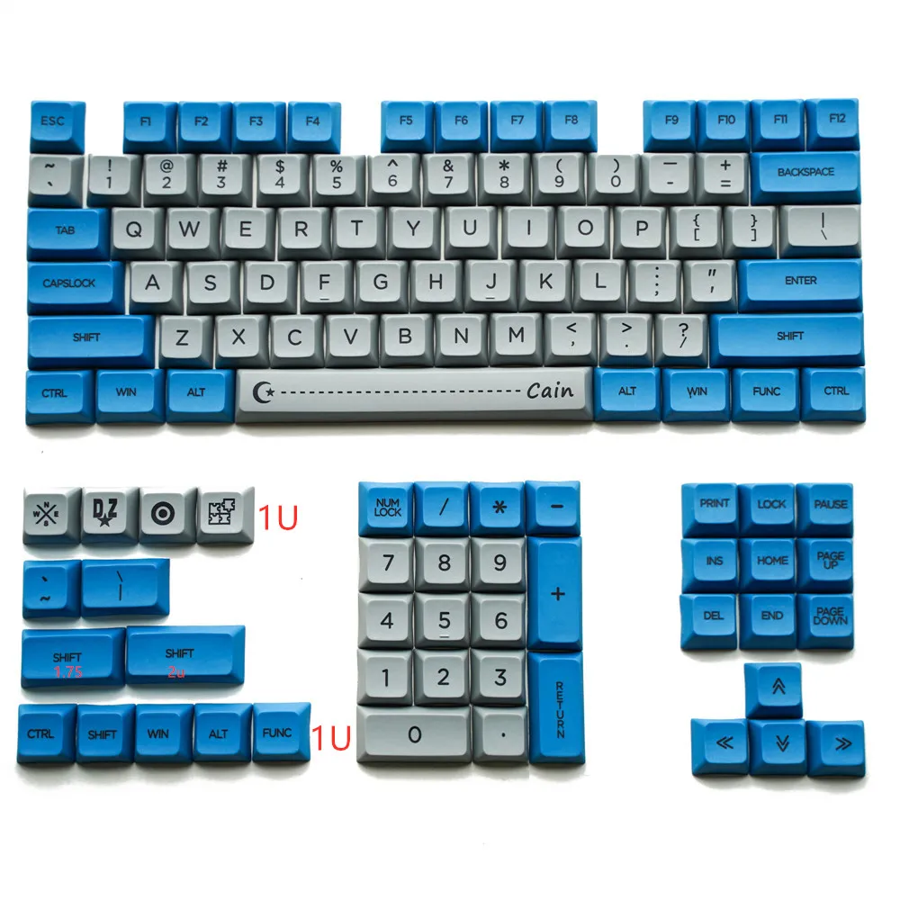 XDA Keycaps Deongaree Restor keycap PBT полный набор ключей Совместимость 95% механическая