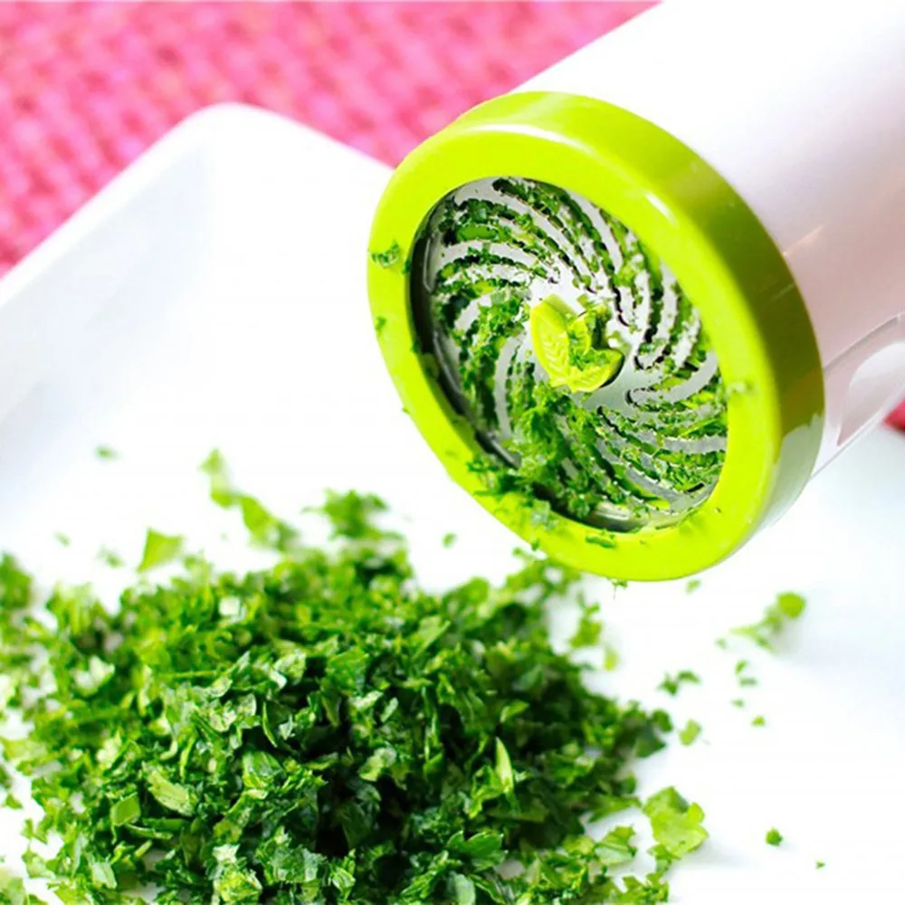 

Herb Grinder Coriander Spice Mill Parsley Shredder Chopper Fruit Vegetable Cutter Garlic Grinder Kitchen Gadgets Cooking Tools