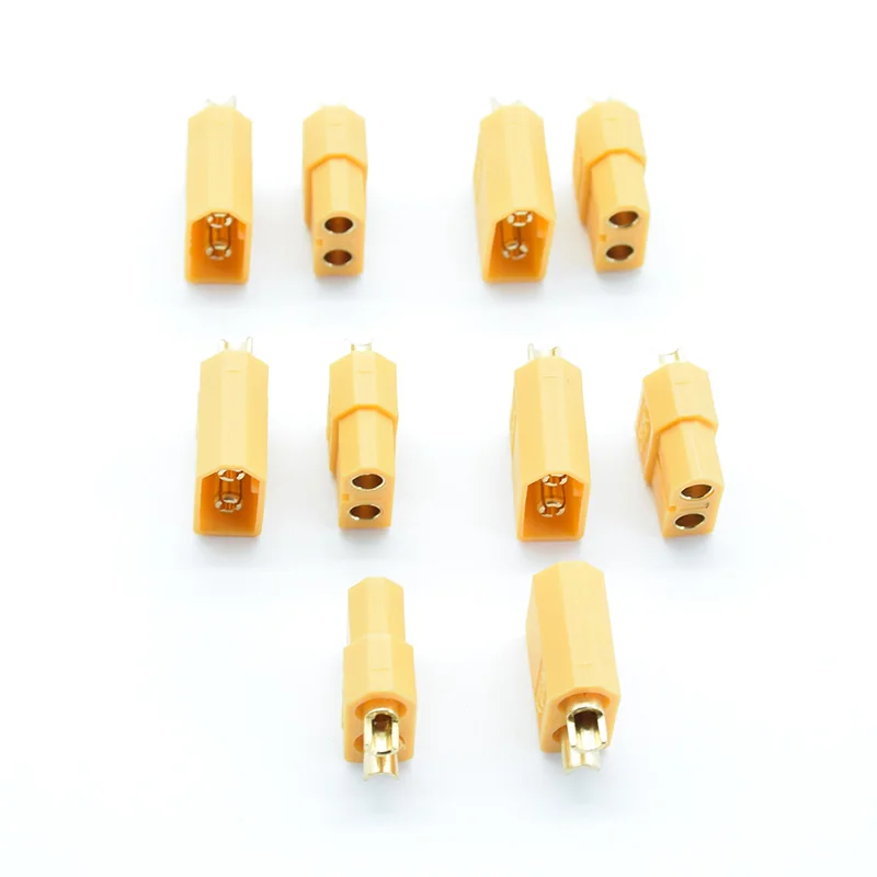 10 шт./5 пар разъемы XT30 / XT60 с разъемами типа Папа мама для радиоуправляемой литий