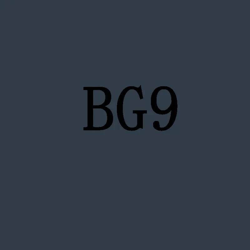 BG9 1 шт., 168 цветов, эскизный маркер, маслянистая художественная школьная Ручка, двуглавый, товары для рукоделия, маркеры для рисования, маркеры, набор, манга - Цвет: BG9