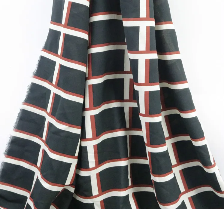 Классический тканый модный имитация льна с принтом ткань Европейская и