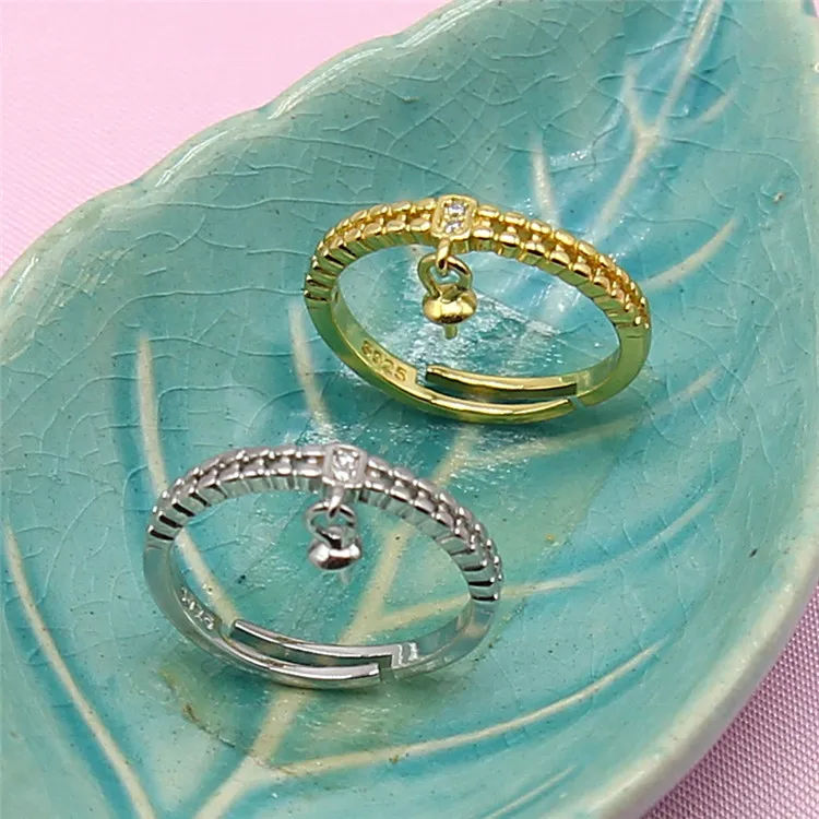 

Charm Hot Party Style Ring Mountings Base Findings Component Jewelry Settings Parts for Pearls Stones Crystal Agate Coral