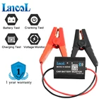 Тестер автомобильного аккумулятора Lancol, 12 В, С монитором Bluetooth, анализатор автомобильного аккумулятора, диагностические инструменты для автомобиля