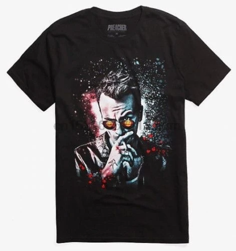 Лучшие Amc Preacher Vampire Cassidy солнцезащитные очки Футболка Nwt Лицензированная