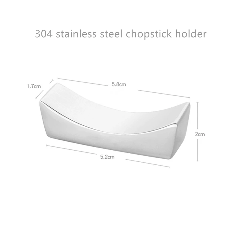 Японский держатель для палочек из нержавеющей стали подставка пищевых нож ложка