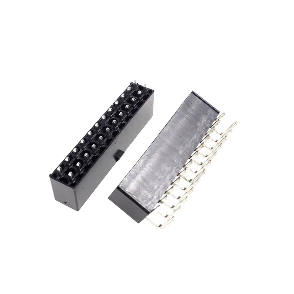 20 шт. черная материнская плата 4 2 мм 24 контактный штырьковый разъем питания