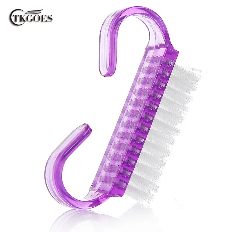 Новинка 3 шт./лот инструмент для очистки пилка маленький рожок пластиковая щетка