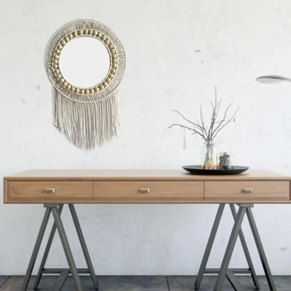 Зеркальная настенная наклейка настенное висящее зеркало геометрическое