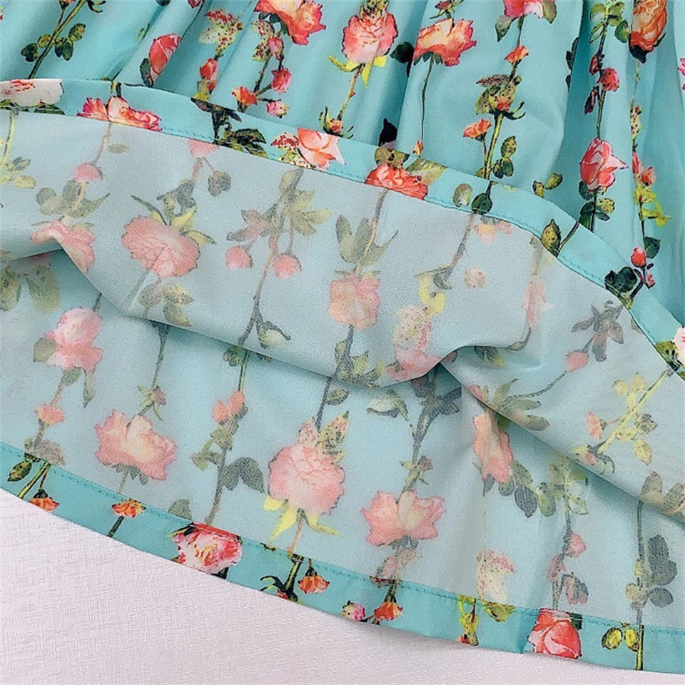 

Summer Children Clothing Princess Kids Dresses for Girls Causal Wear Floral Dress Cotton Baby Girls Dress Vestidos 2021 New