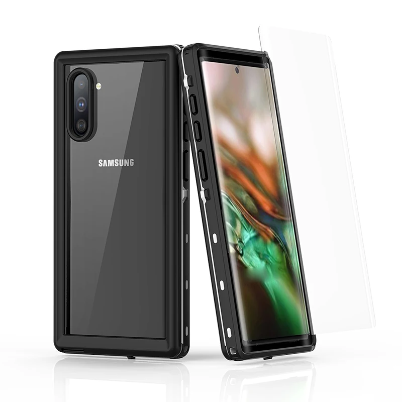 IP69K под водой водонепроницаемый чехол для samsung Note 10 Plus прозрачный Дайвинг Водонепроницаемый чехол для samsung Note 10+ чехол для телефона