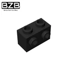 BZB MOC 11211 1x2 одна сторона с переходом удар кирпич высокотехнологичные креативные строительные блоки модель Дети DIY игрушки технические лучшие подарки