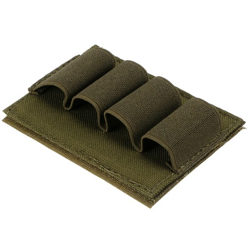 

Military Nylon Magazine Molle Pouch Hunting Pouch Airsoft Hunting Stick Shotgun Shell Carrier Holder 4 Round 12Ga 20Ga
