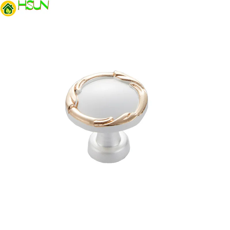 Металлические цинковые мебель ручка для шкафа с выдвижными ящиками круглый