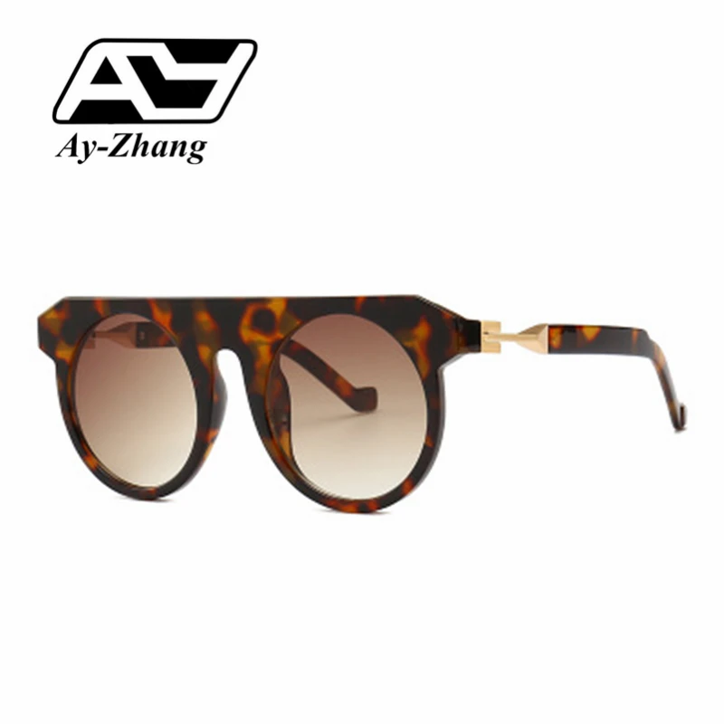 Ay-zhang 2019 новые модные классические плоские круглые брендовые дизайнерские