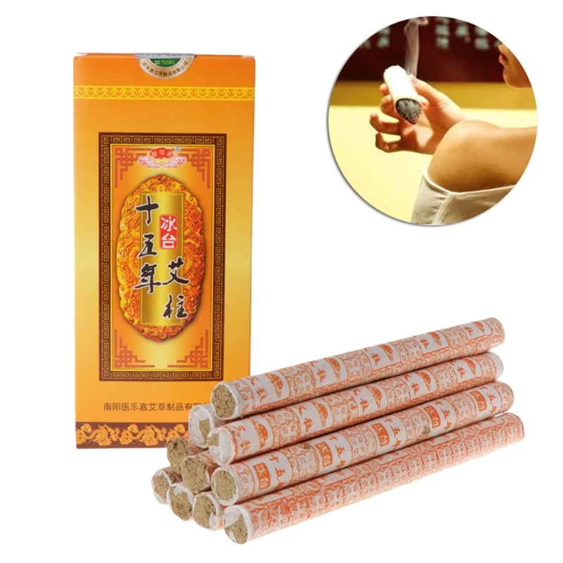 

Fifteen Years Aging Moxa Roll Stick Chinese Moxibustion Acupuncture Therapy New