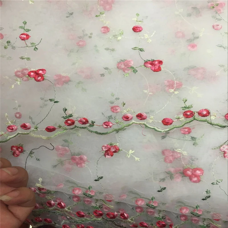 130 см X1Y Тюль Ткань Роза Кружева Вышивка жаккард для свадебного платья юбка пачка