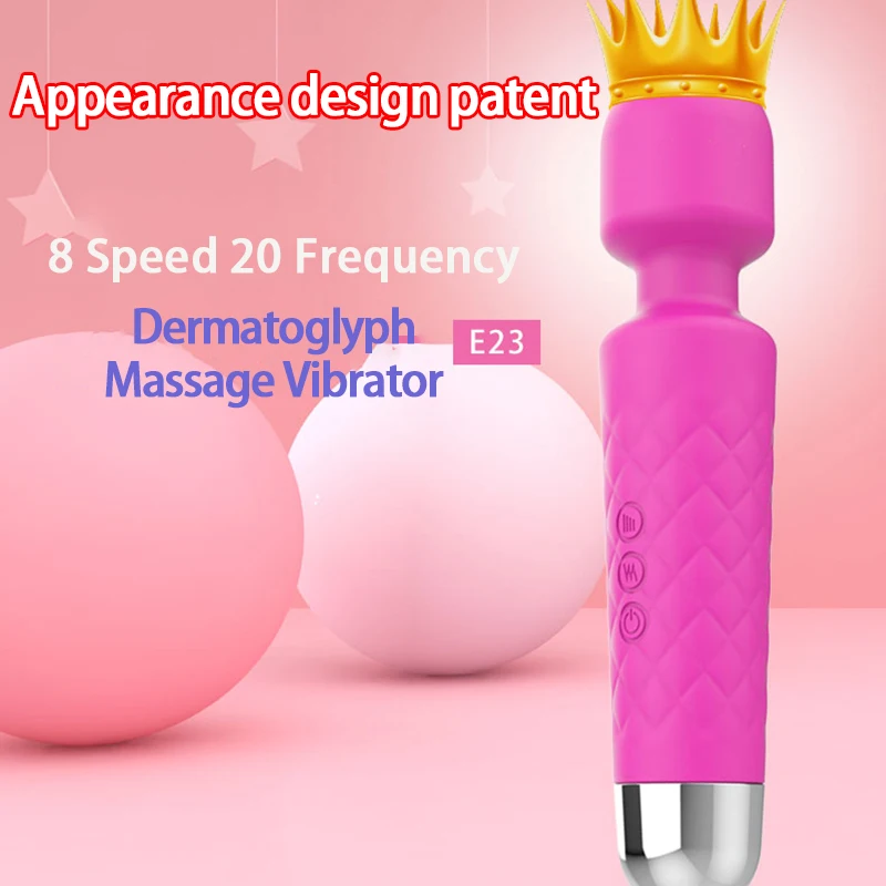 Волшебная палочка AV Вибратор 8 Скорость 20 частоты интимные игрушки для женщин