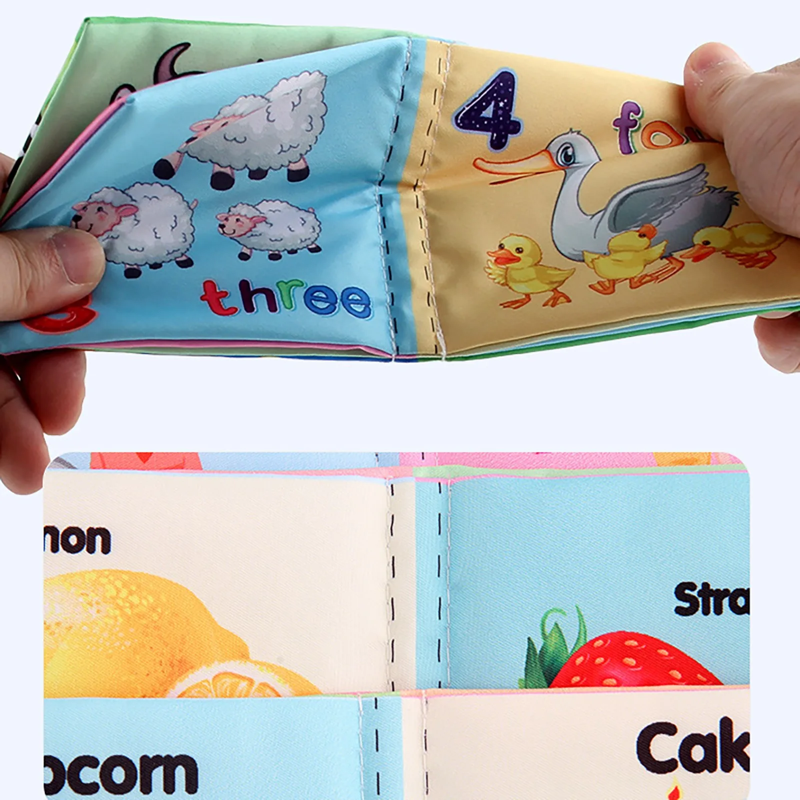 

Stimolano la Visione Molle Variopinta Del Tessuto di Cotone Del Bambino Del Libro Forniture di Nuovo Disegno Per Bambini Precoce