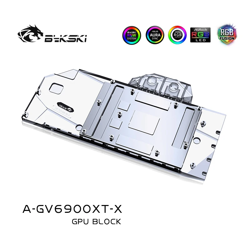 

Bykski A-GV6900XT-X PC water cooling Radiator GPU cooler video Graphics Card Water Block for Gigabyte Radeon RX6900XT GAMING OC