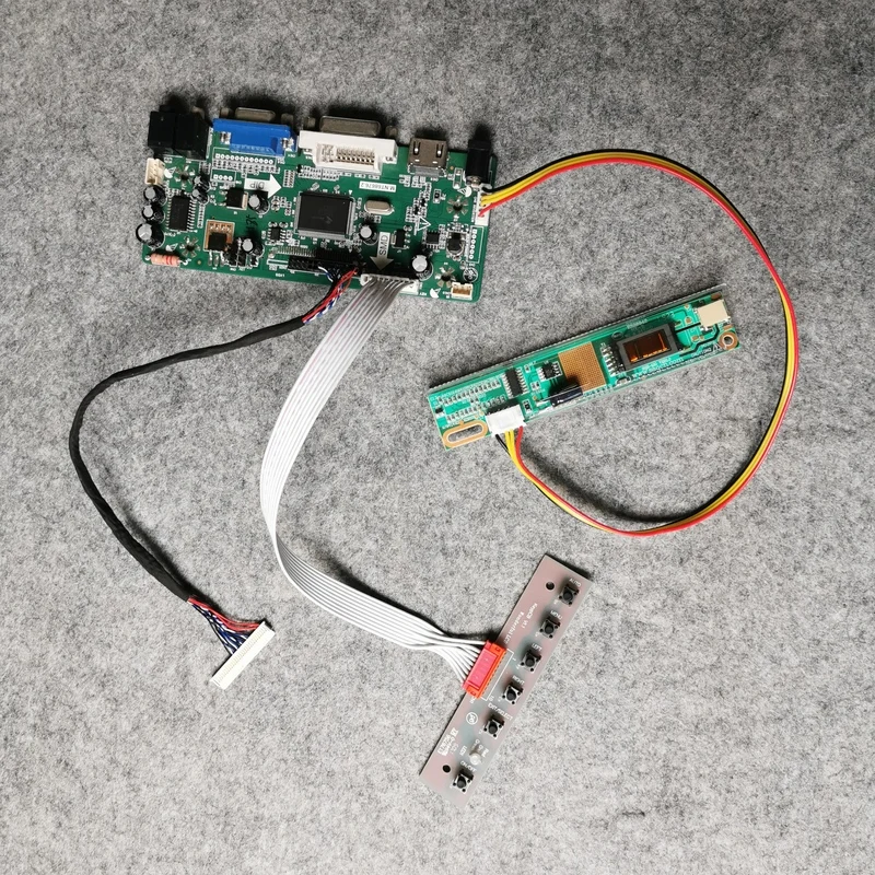 1024*768 подходит CLAA150XH01/TM150XG/TD141TGCD1/TD141TGCD2 матрица LVDS 30 Pin VGA + DVI 1 с холодным катодом (CCFL)