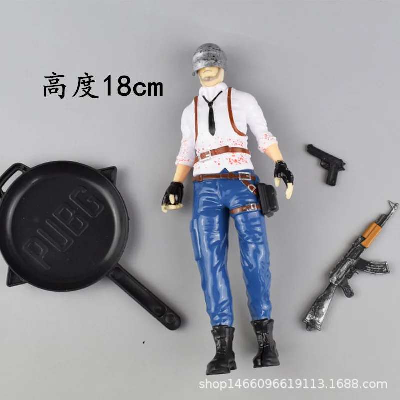 Новая игровая кукла Gunfight Pubg фигурка украшение торта модель игрушки для детей