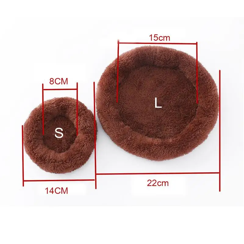 

Hamster House Nest Pad Small Pet Supplies Velvet Warm Cushion Hedgehog Chinchilla Rabbit for Rodent Solid Colors Guinea Pig Rat