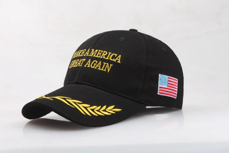 Красная бейсболка Дональда Трампа, шапка с вышивкой американского флага, товары для американской акции