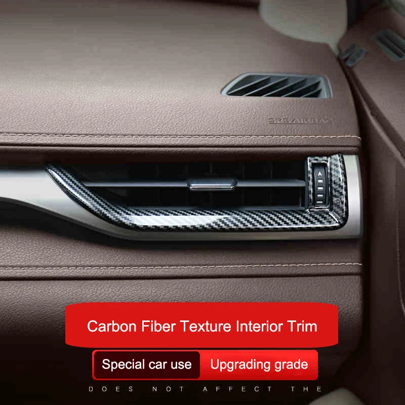 

QHCP Car Water Cup Cover Gear Panel Window Lift Switch Button Frame Carbon Fiber For Lexus RX300 450H 16-19 Interior Accessories