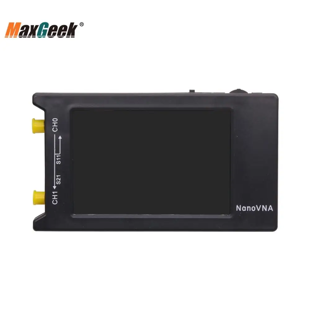 Maxgeek 50 кГц 1 5 ГГц анализатор вектора сети NanoVNA Vector с 4 дюймовым ЖК дисплеем для УВЧ