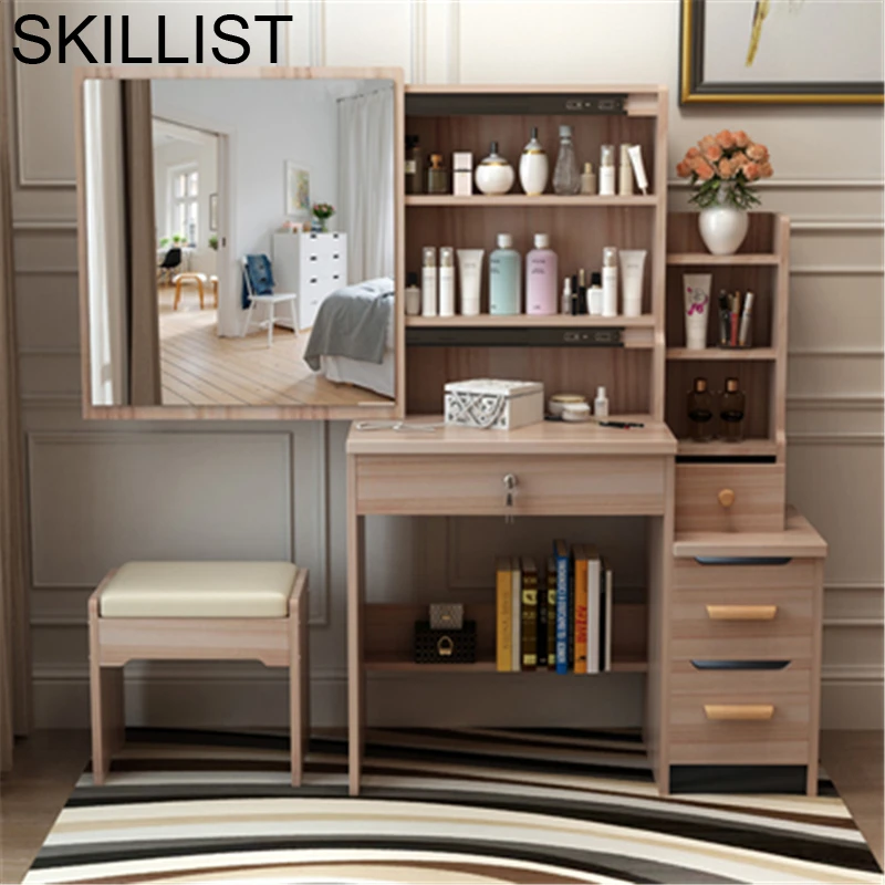 Avec Miroir набор туалетных принадлежностей для камеры да Letto Chambre Mesa Toaletka Aparador мебель